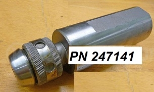 Upínací pouzdro, válcová stopka D=50 mm, 50x195, pro ořechy 28 mm, PN 247141 