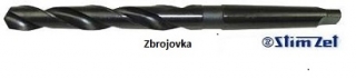 Vrták s kuželovou stopkou, vysoce výkonný - 28 mm, ČSN 221143, HSSCo, HSS56 