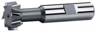 Frézy tvarová pro drážky T- válcová stopka - 18x7,4 mm, HSS, ČSN 222180