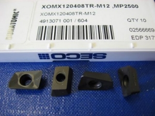 Vyměnitelná břitová destička XOMX 120408TR-M12,MP2500, Seco