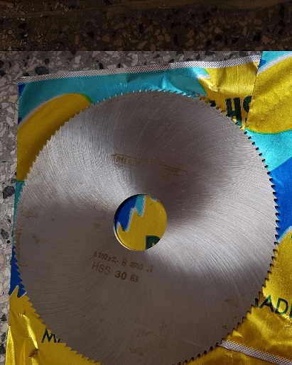 Pilový kotouč s jemným ozubením na kovy - 100x1,2x22 mm, HSS, ČSN 222910.1 