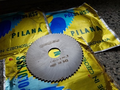 Pilový kotouč s polohrubým ozubením na kovy - 160x5x32 mm, HSS, ČSN 222913.1