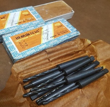 Vrták do kovu HSS – 5,0 mm, China, kuželová stopka, ČSN 221140