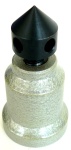 Podpěrná špička s hrotem, podpěra s hrotem Kinex, ČSN 255546 - 230 mm