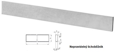 RADECO upichovací - lichoběžník nepravidelný, HSS, ČSN 223694 - 2x8x100 mm