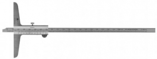 Hloubkoměr se zkosením, China, 0-500 mm, ČSN 251280