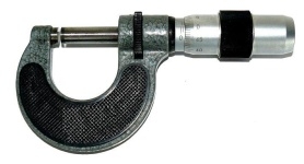 Mikrometr třmenový, 0-25 mm, ČSN 251420 - Polsko