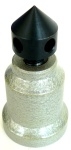 Podpěrná špička s hrotem, podpěra s hrotem Kinex, ČSN 255546 - 130 mm