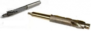 Záhlubník s vodícím čepem - 23x15 mm, HSS, ČSN 221610