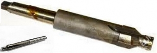 Záhlubník s vodícím čepem - M14, HSS, ČSN 221620, kuželová stopka