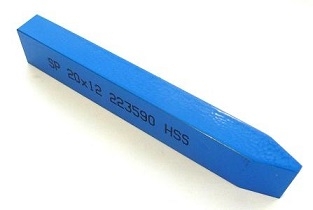 Soustružnický nůž na klínové drážky řemenic HSS, ČSN 223590 - 25x16