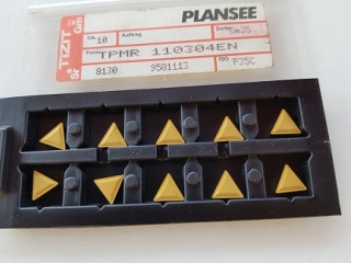 Vyměnitelná břitová destička TPMR 110304EN;8130, ISO-P35C, Gm35, Plansee
