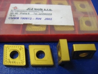 Vyměnitelná břitová destička CNMM 190612-RW, J502 HC-P25, JCZ