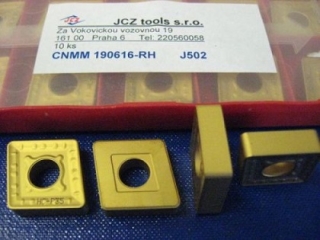 Vyměnitelná břitová destička CNMM 190616-RH,J502,HC-P35, JCZ