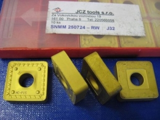 Vyměnitelná břitová destička SNMM 250724-RW,J32 HC-P15, JCZ