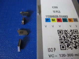 Vyměnitelná břitová destička GSFN 2,IC908, Iscar