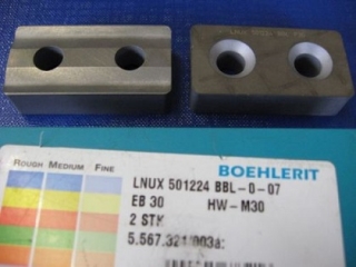 Vyměnitelná břitová destička LNUX 501224BBL-0-07,EB30-M30, Boehlerit