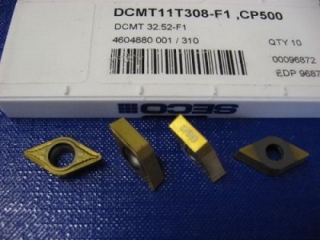 Vyměnitelná břitová destička DCMT 11T308-F1,CP500, Seco