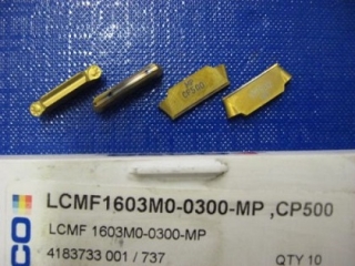 Vyměnitelná břitová destička LCMF 1603MO-0300-MP,CP500, Seco