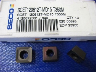 Vyměnitelná břitová destička SCET 120612T-MD15,T350M, Seco