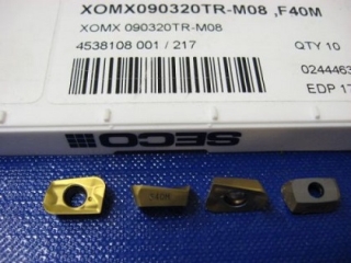 Vyměnitelná břitová destička XOMX 090320TR-M08,F40M, Seco