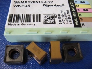 Vyměnitelná břitová destička SNMX 120512-F27,WKP35, Walter