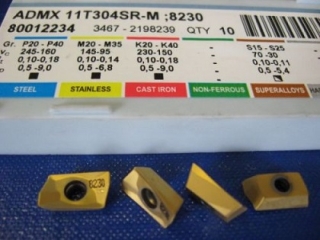 Vyměnitelná břitová destička ADMX 11T304SR-M,8230, Pramet