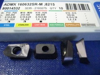 Vyměnitelná břitová destička ADMX 160632SR-M,8215, Pramet
