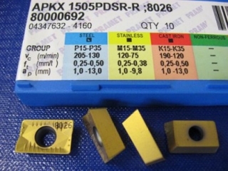 Vyměnitelná břitová destička APKX 1505PDSR-R,8026, Pramet