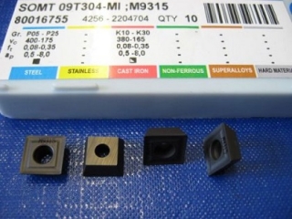 Vyměnitelná břitová destička SOMT 09T304-MI,M9315, Pramet