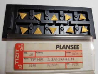 Vyměnitelná břitová destička TPMR 110304EN, ISO-P35C, Plansee