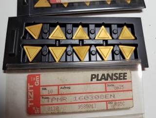 Vyměnitelná břitová destička TPMR 160308EN; ISO-P35C, Plansee