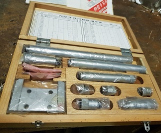 Mikrometrický odpich skládací 50-600 mm, China, nepoužitý. ČSN 251438