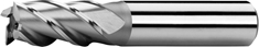 Fréza válcová čelní s válcovou stopkou - 5x12 mm, HSS, ČSN 222136, tříbřité